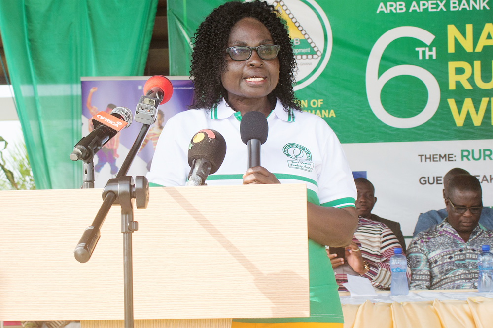 Mrs Comfort Owusu, Ag Executive Director of Association of Rural Banks – Ghana